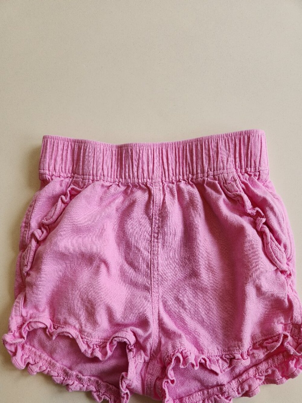 Crew cuts pink ruffle shorts size 10